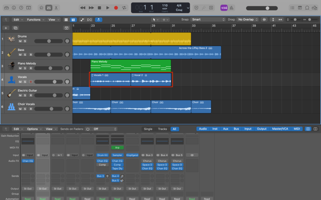 wecantryarrangingthesevocal sections