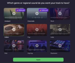 Genre screenshot